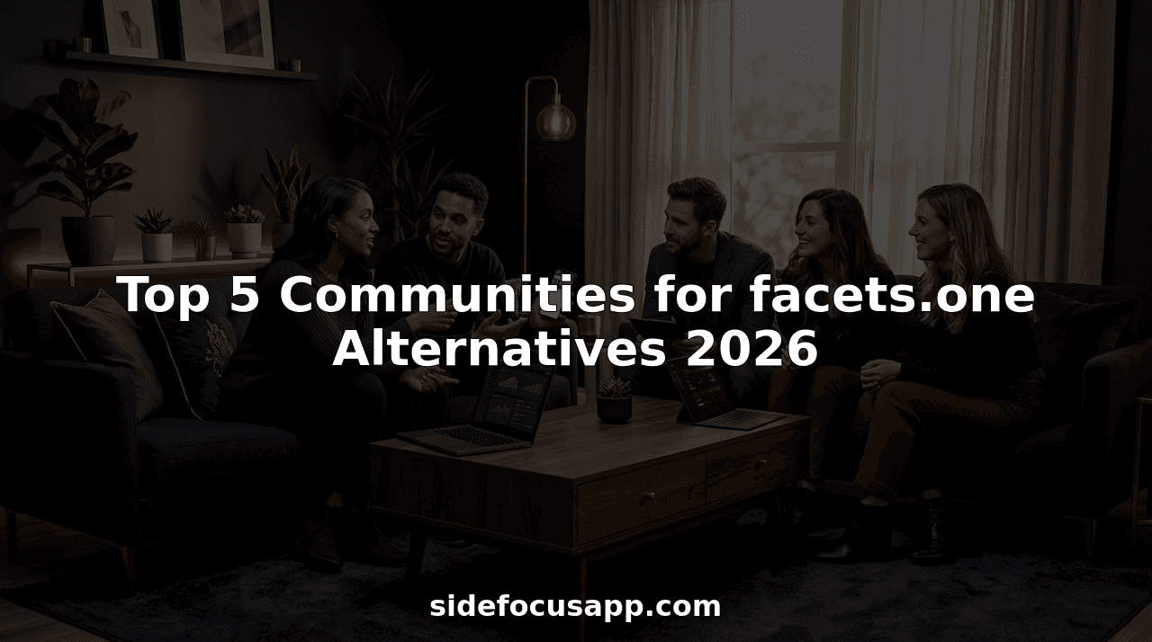 Top 5 Communities for facets.one Alternatives 2026